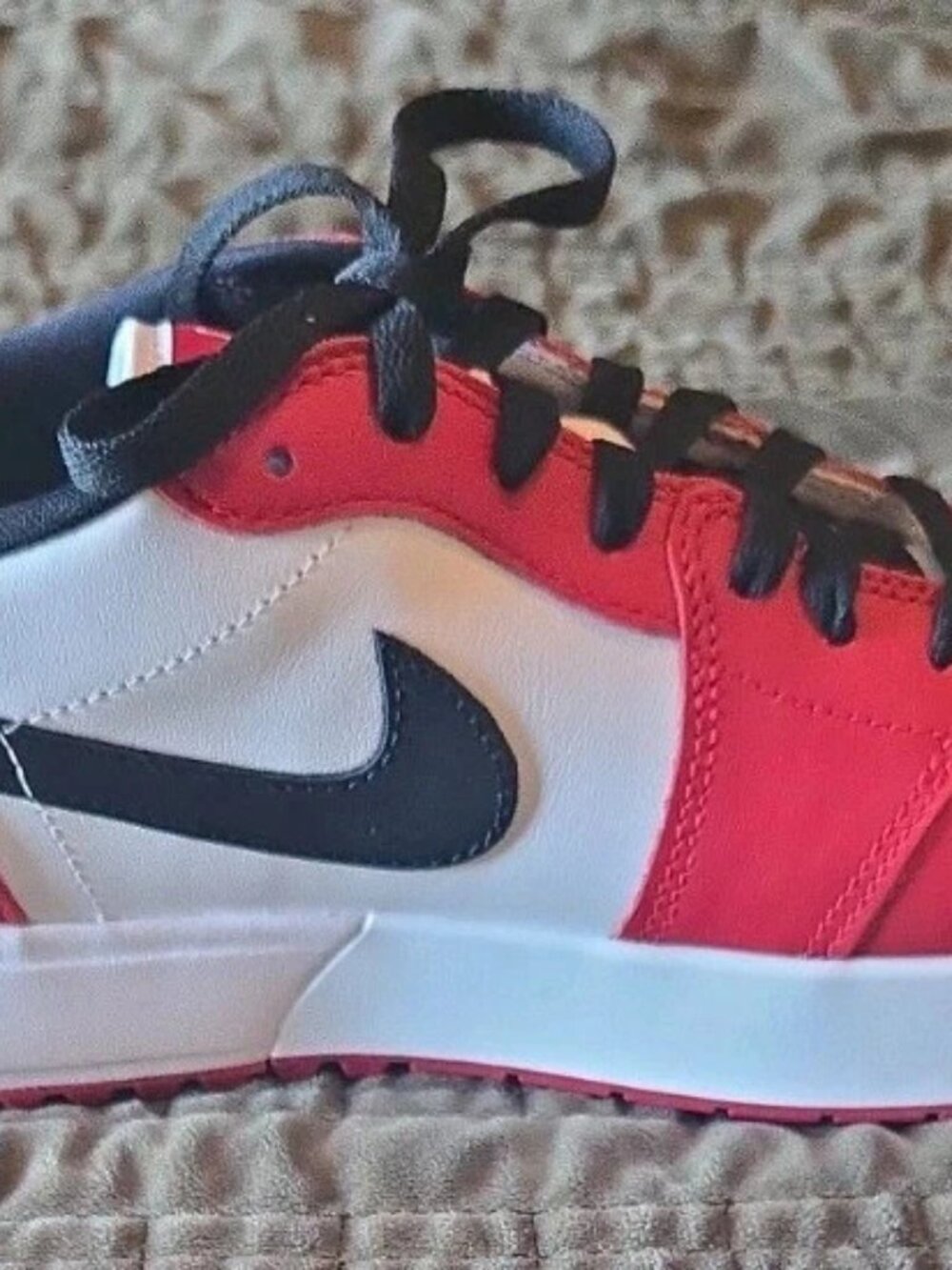 Nike Air Jordan 1 Low Golf Chicago Varsity Red White Men’s Size 14 IQ3417-600